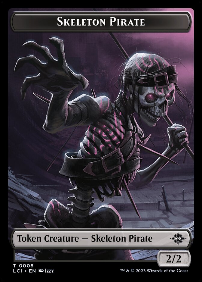 2/2 Skeleton Pirate Token