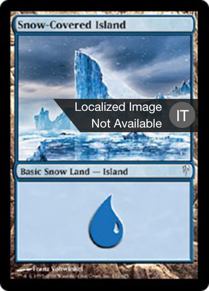 Snow-Covered Island