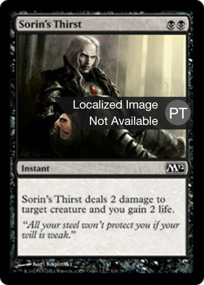 Sorin's Thirst