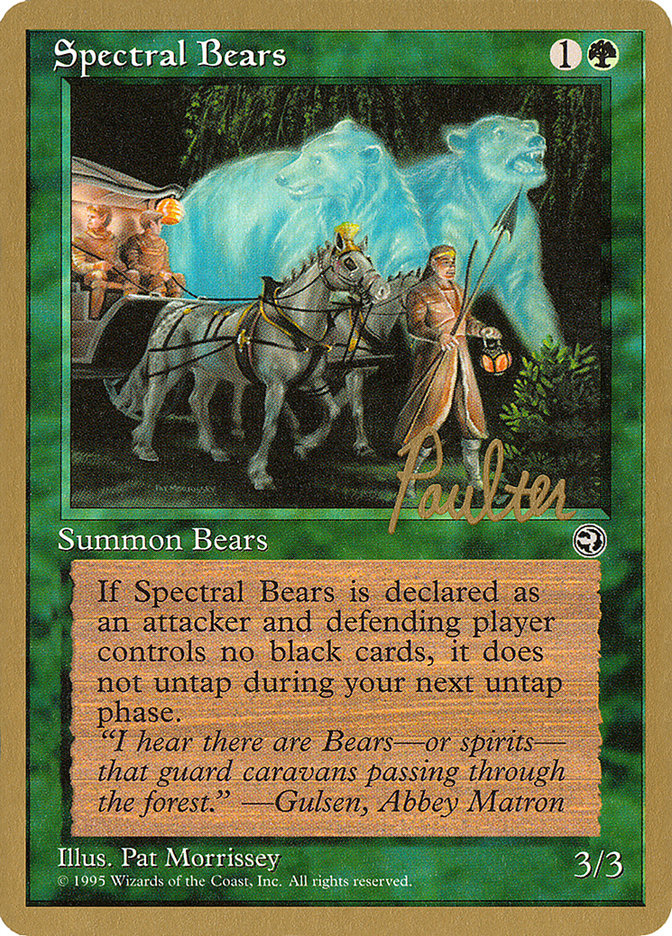 Spectral Bears