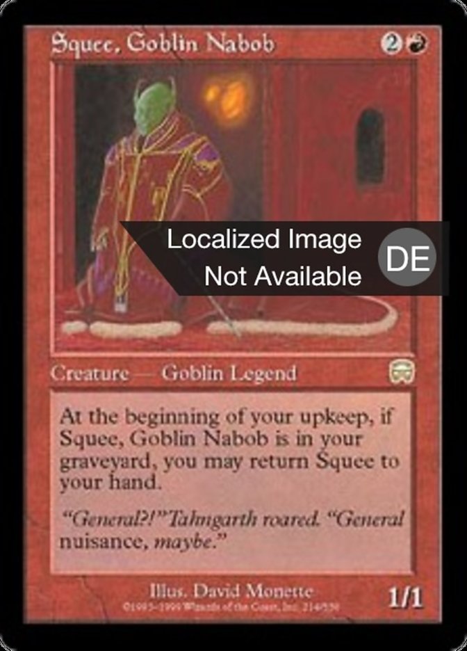 Squee, Goblin Nabob