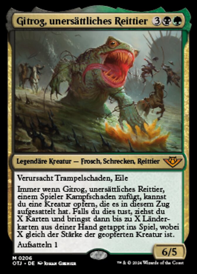 The Gitrog, Ravenous Ride