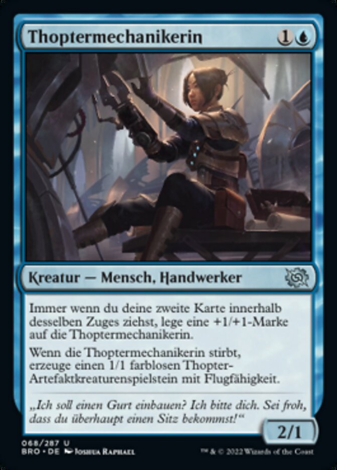 Thopter Mechanic