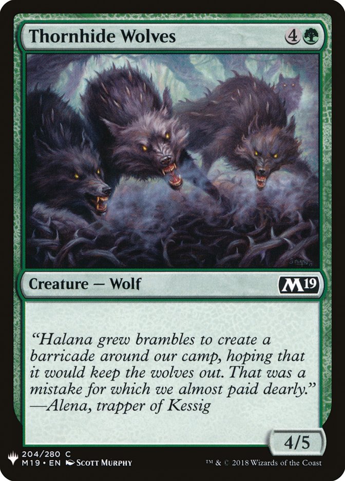 Thornhide Wolves