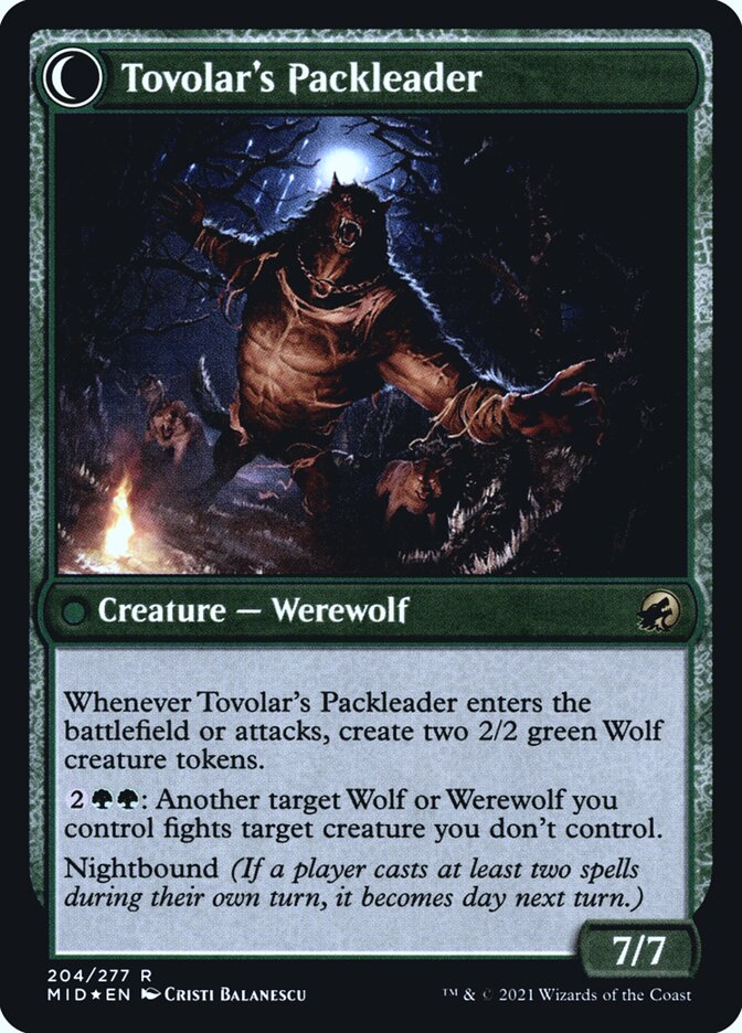 Tovolar's Huntmaster // Tovolar's Packleader