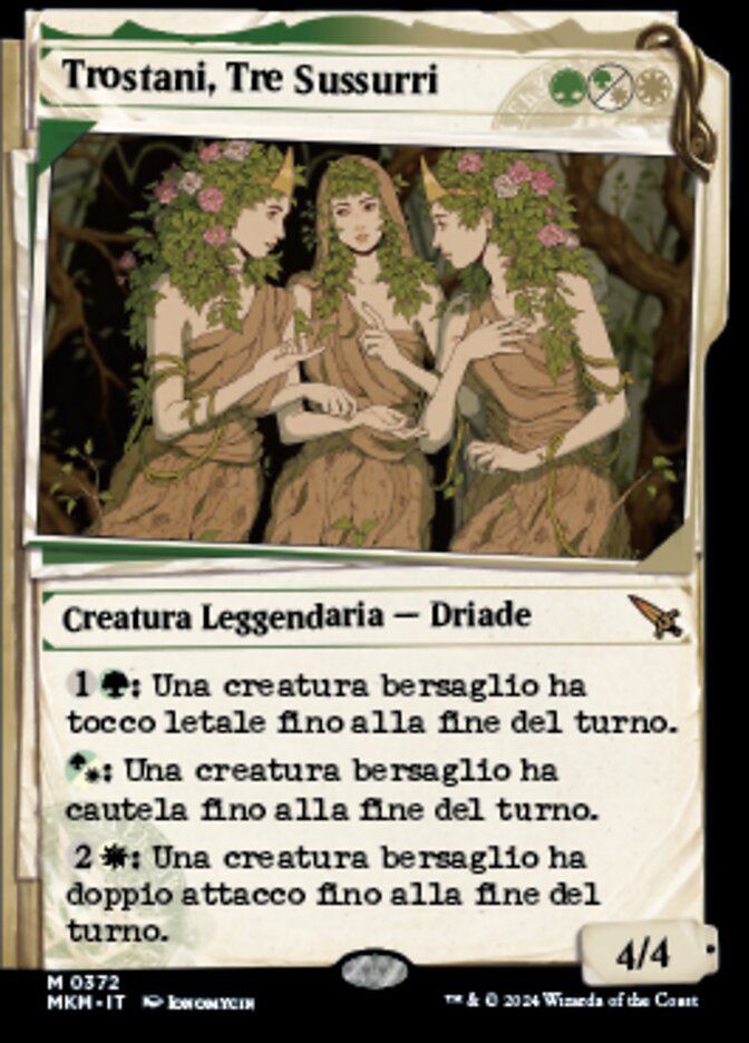 Trostani, Three Whispers