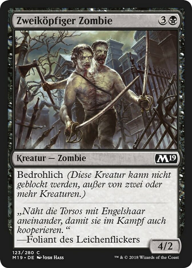 Two-Headed Zombie