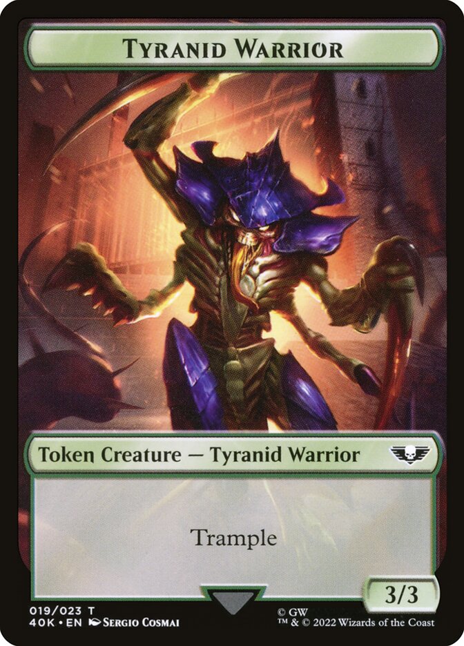 3/3 Tyranid Warrior Token