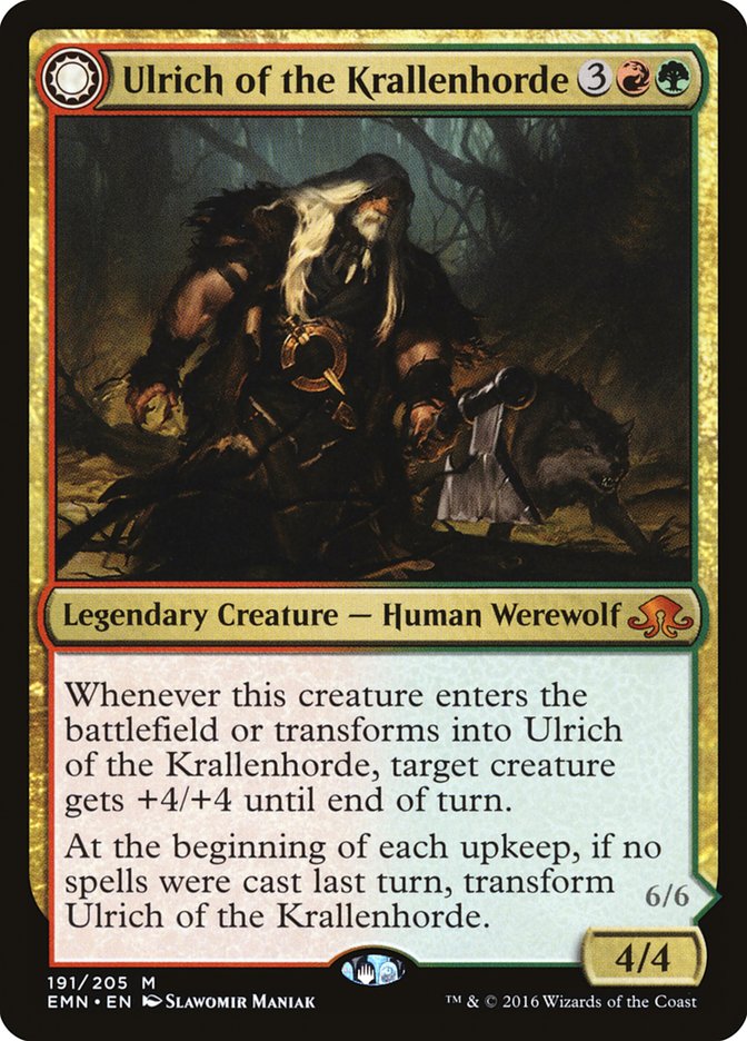 Ulrich of the Krallenhorde/Ulrich, Uncontested Alpha