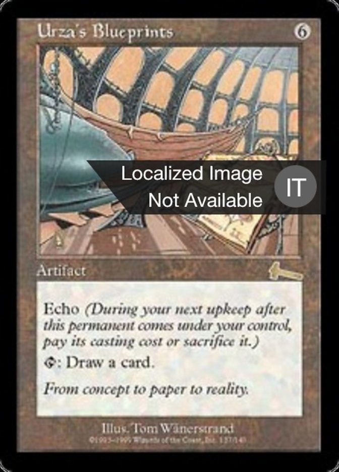 Urza's Blueprints