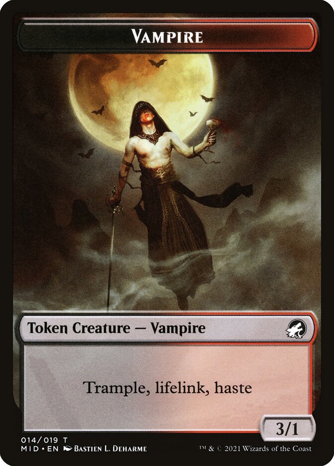 3/1 Vampire Token