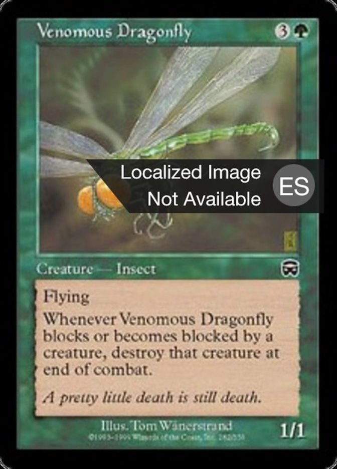 Venomous Dragonfly