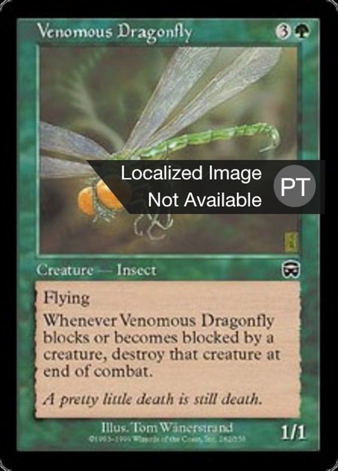 Venomous Dragonfly