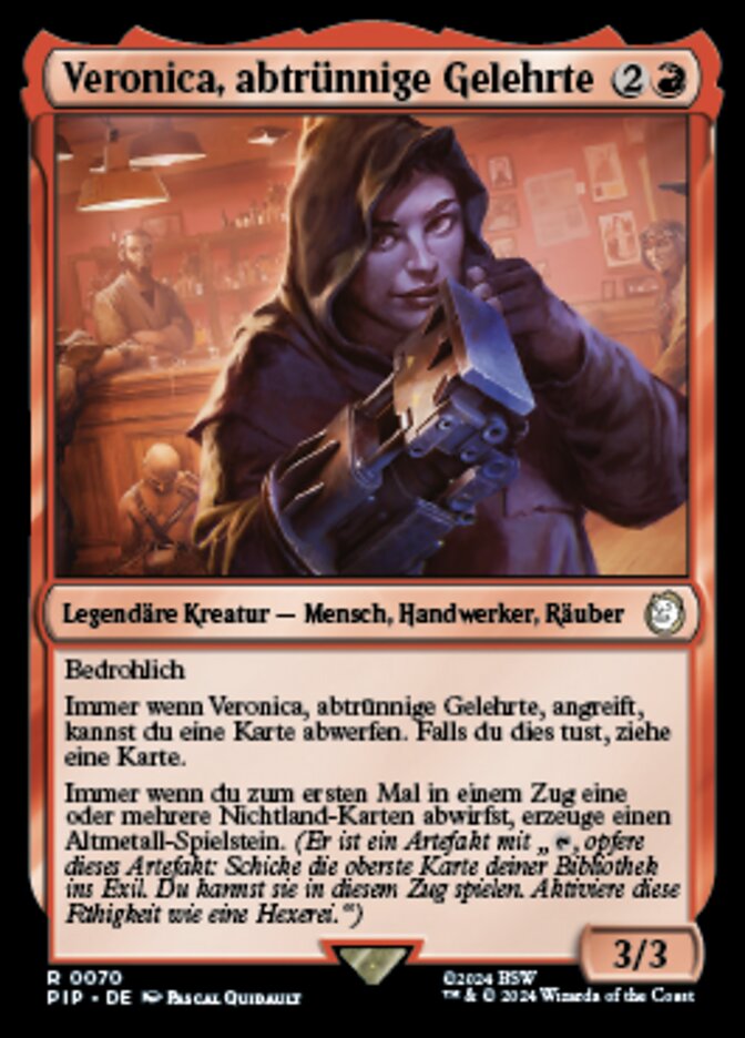 Veronica, Dissident Scribe