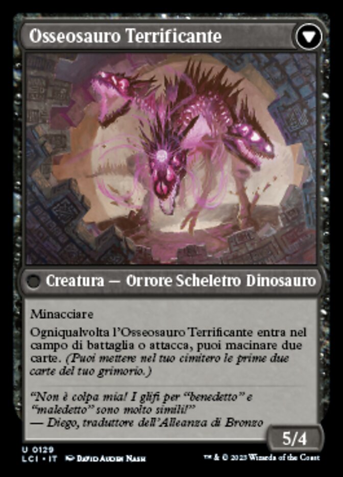 Visage of Dread // Dread Osseosaur