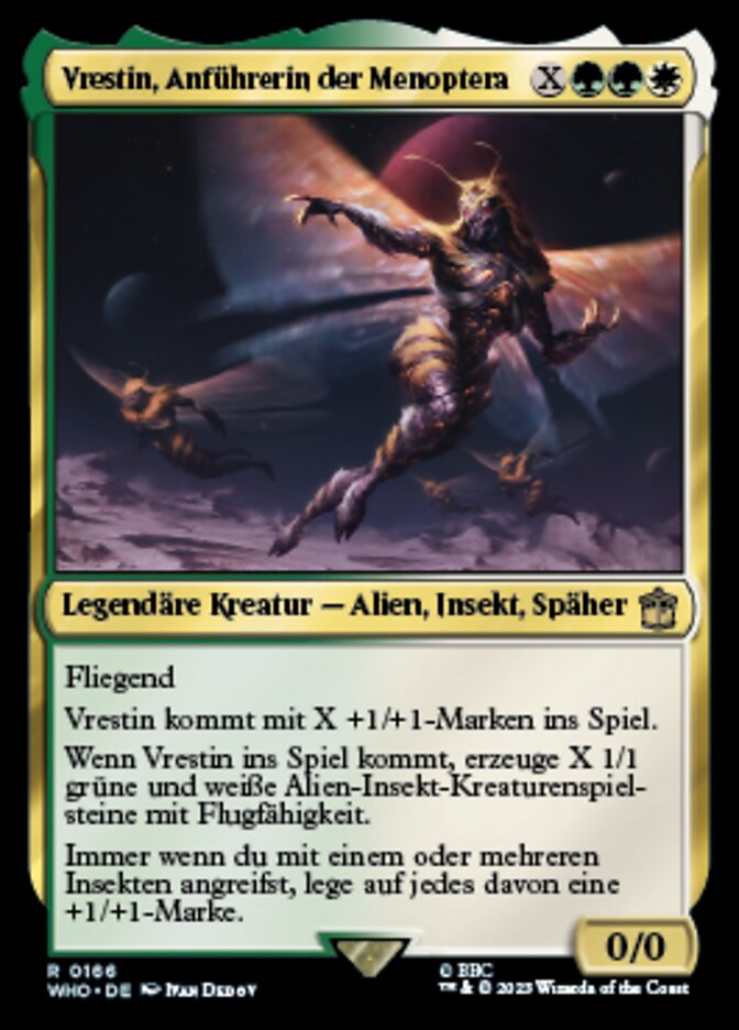 Vrestin, Menoptra Leader