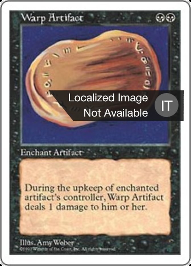 Warp Artifact