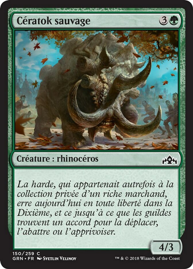 Wild Ceratok