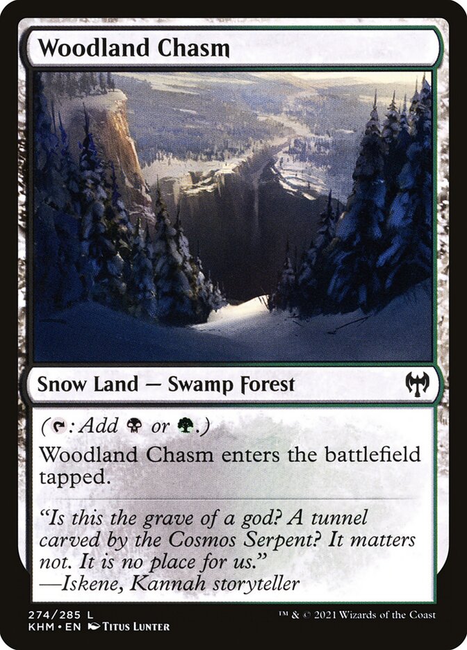 Woodland Chasm 274