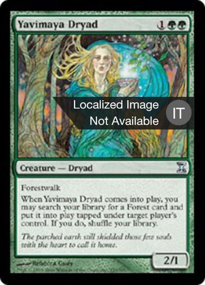 Yavimaya Dryad