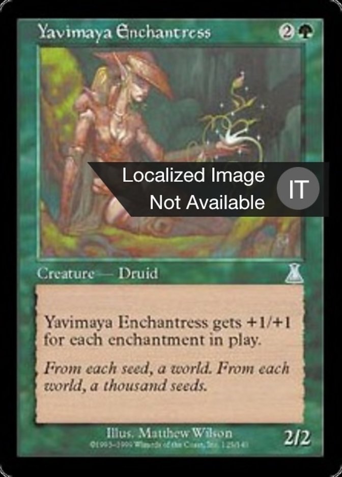 Yavimaya Enchantress