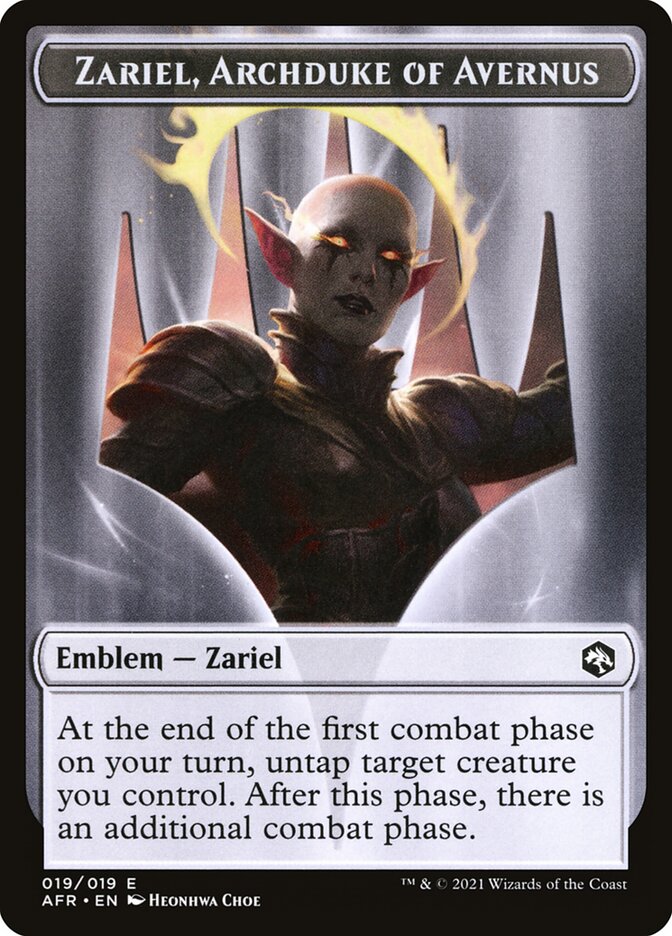 Zariel, Archduke of Avernus Emblem Token