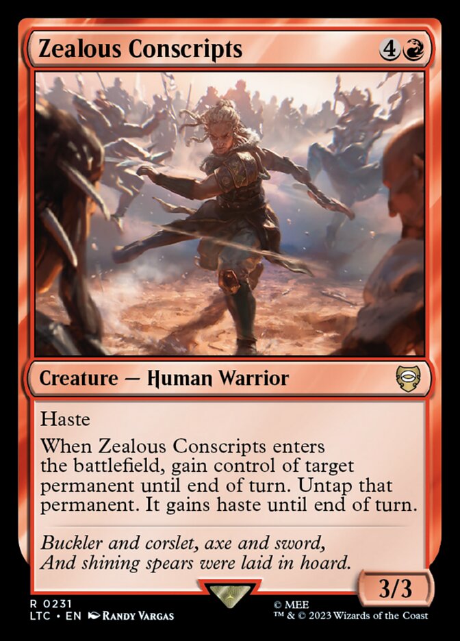 Zealous Conscripts