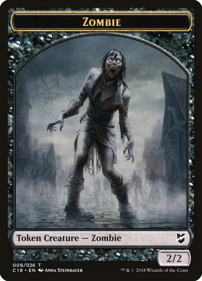 2/2 Zombie Token