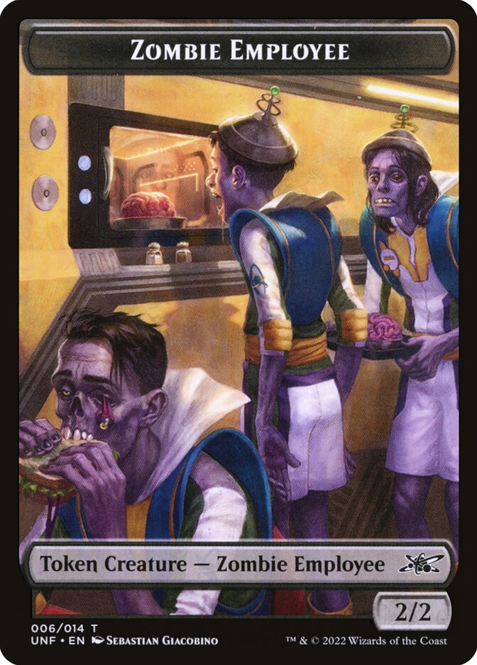 2/2 Zombie Employee Token