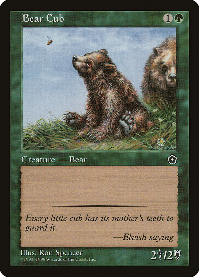 bear cub]