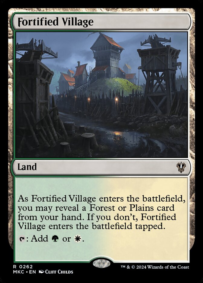 foortified village