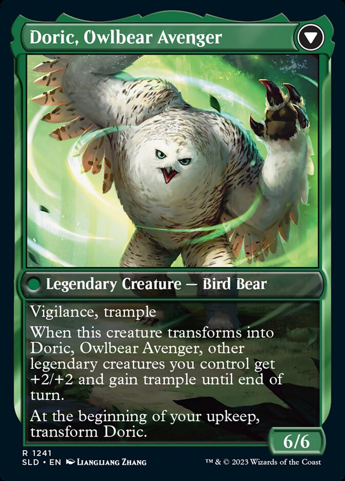 Doric, Nature's Warden // Doric, Owlbear Avenger