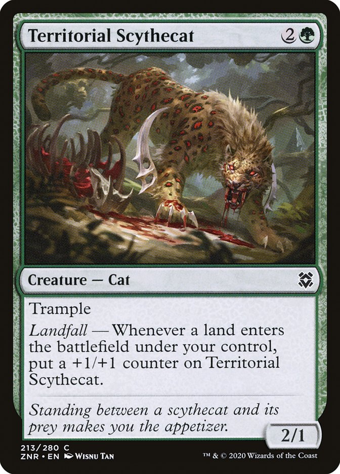Territorial Scythecat ×4