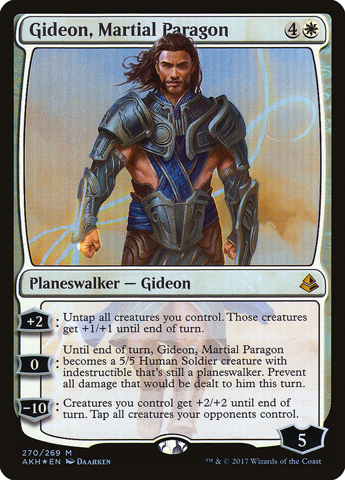 Gideon, Martial Pargon