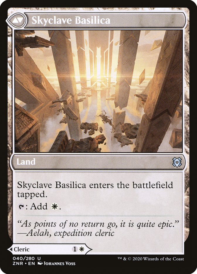 Skyclave Cleric // Skyclave Basilica