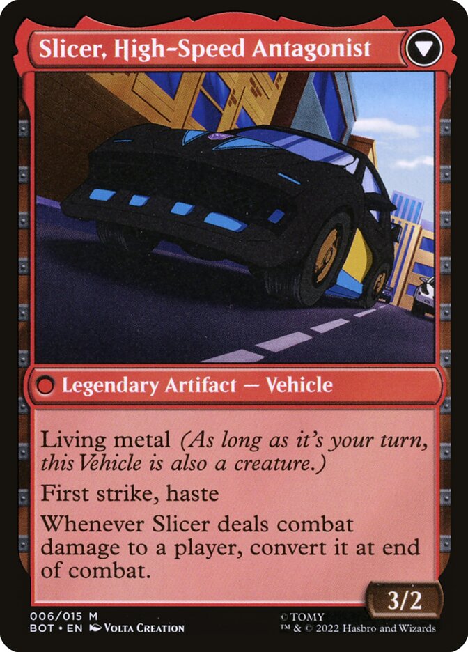 Slicer, Hired Muscle // Slicer, High-Speed Antagonist