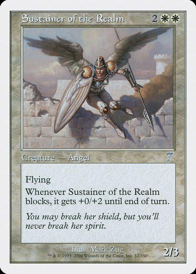 Sustainer of the Realm