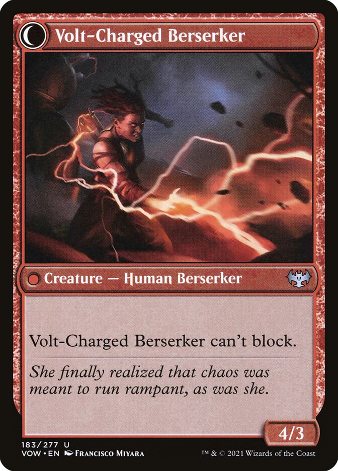 Voltaic Visionary // Volt-Charged Berserker