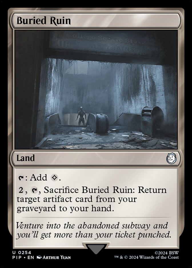 burried ruin