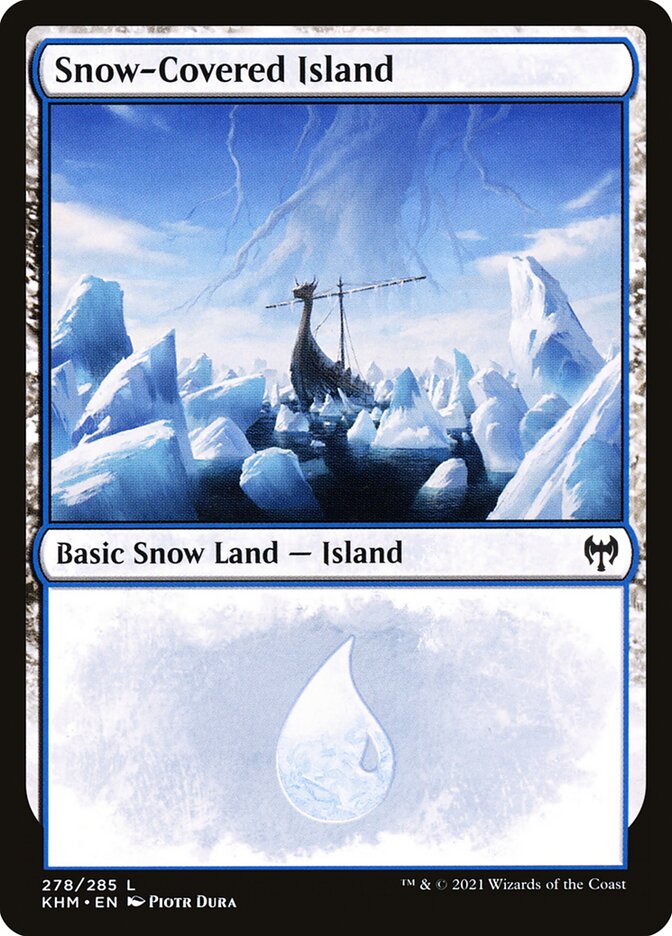 snow covered Island